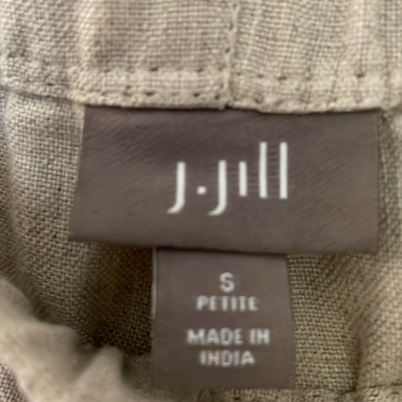 J Jill wide leg linen pants- PS - Picture 4 of 7
